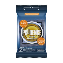 PRESERVATIVO PRUDENCE SUPER SENSITIVE COM 3UN