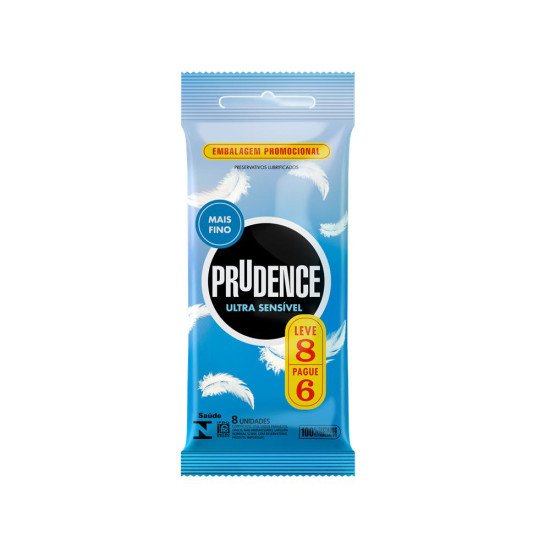 PRESERVATIVO PRUDENCE ULTRA SENSIVEL LV8 PG6