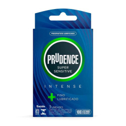 PRESERVATIVO PRUDENCE SUPER SENSITIVE INTENSE COM 3UN