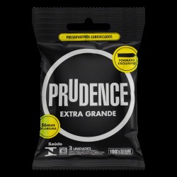 PRESERVATIVO PRUDENCE EXTRA GRANDE C/3UN