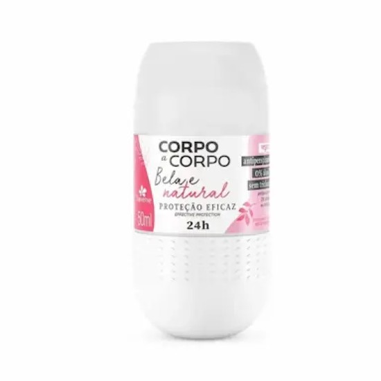 DESODORANTE ROLLON DAVENE FEM CORPO A CORPO NATURAL 50 ML