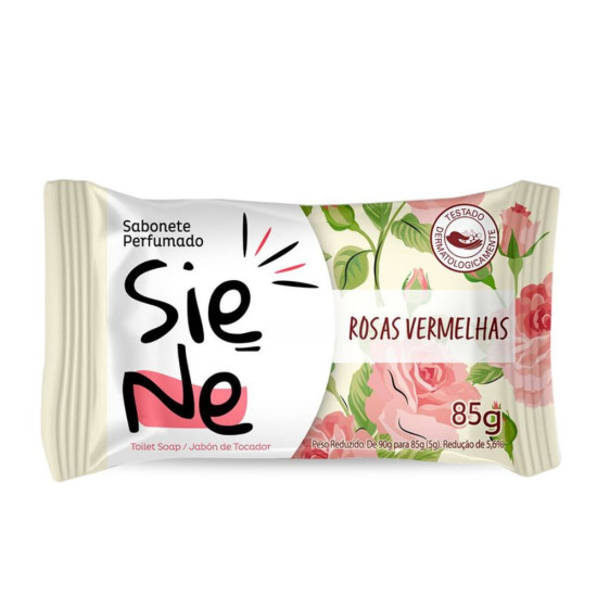 SABONETE SIENE ROSAS VERMELHAS YPE 85G
