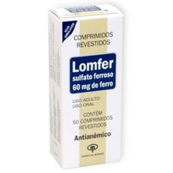 LOMFER 60MG COM 50 COMPRIMIDOS