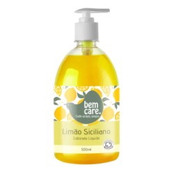 SABONETE LIQUIDO BEM CARE LIMAO SICILIANO 500ML