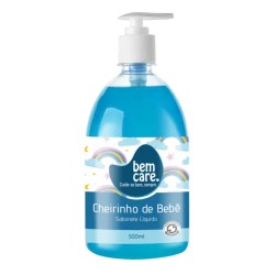 SABONETE LIQUIDO BEM CARE CHEIRINHO DE BEBE 500ML