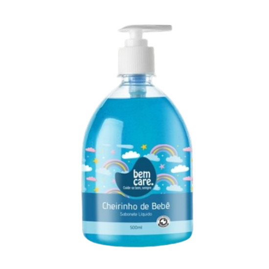 SABONETE LIQUIDO BEM CARE CHEIRINHO DE BEBE 500ML