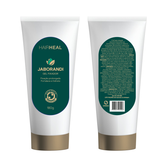 GEL FIXADOR HAIRHEAL JABORANDI COM 180G