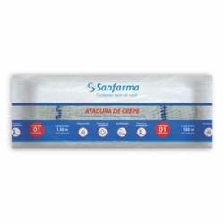 ATADURA CREPE SANFARMA 20 X 1,8 CM