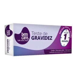 TESTE DE GRAVIDEZ BEM CARE TIRAS