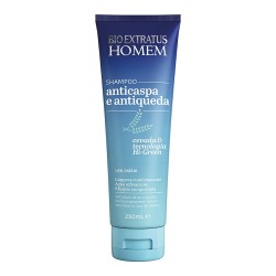 SHAMPOO BIO EXTRATUS HOMEM ANTICASPA E ANTIQUEDA 250ML