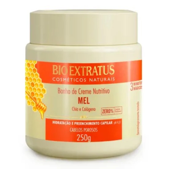 MASCARA HIDRATANTE BIO EXTRATUS MEL NUTRITIVO 250G