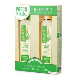 KIT BIO EXTRATUS CACHOS SHAMPOO 250ML+ CONDICIONADOR 250ML