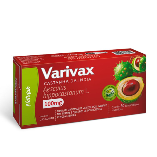 VARIVAX 100MG COM 30 CAPSULAS
