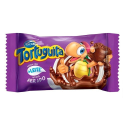 CHOCOLATE TORTUGUITA AO LEITE AERADO 11,5G