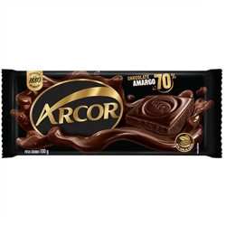 CHOCOLATE ARCOR AMARGO INSPIRATION 70% CACAU 80G