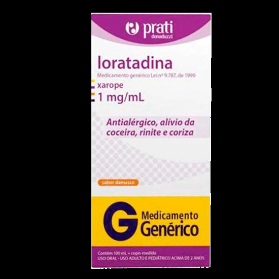 LORATADINA XPE C/100 ML PRATI DONADUZZI