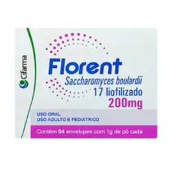FLORENT PO 200MG C/4 SACHE 1 GR