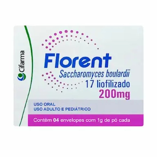 FLORENT PO 200MG C/4 SACHE 1 GR