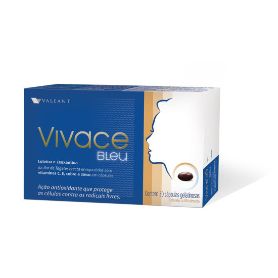 VIVACE BLEU VALEANT COM 30 CAPSULAS
