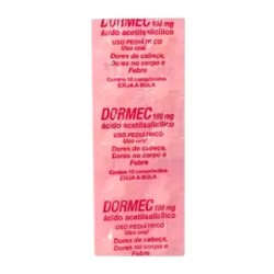 DORMEC INF 100MG ENV C/10 COMPRIMIDOS