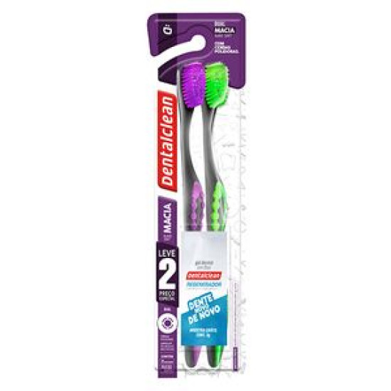 ESCOVA DENTAL DENTALCLEAN DUAL DUCK MACIA 2UN
