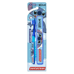 ESCOVA DENTAL INFANTIL DENTALCLEAN STITCH COM ESTOJO