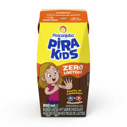 ACHOCOLATADO PIRAKIDS ZERO LACTOSE CHOCOLATE 200ML