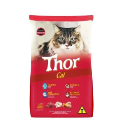 RACAO THOR CAT CARNE PEIXE E FRANGO 1KG