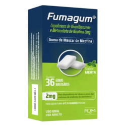 FUMAGUM 2MG COM  36 GOMAS