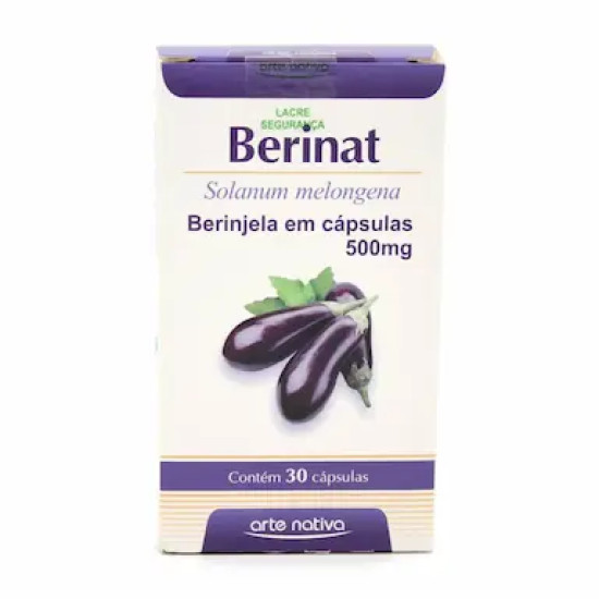 BERINJELA EM CAPSULAS COM 30 CAPSULAS