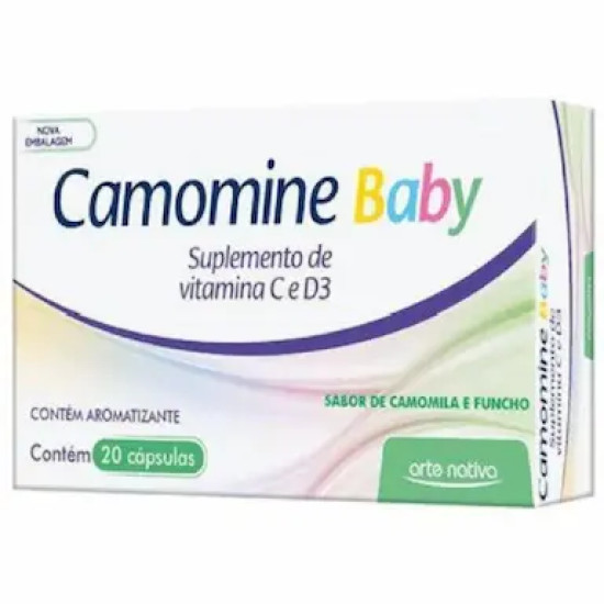 CAMOMINE BABY COM 20 CAPSULAS