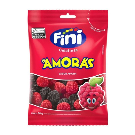 BALA DE GELATINA FINI AMORAS 90G
