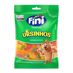 BALA DE GELATINA FINI URSINHOS SORTIDOS 90G