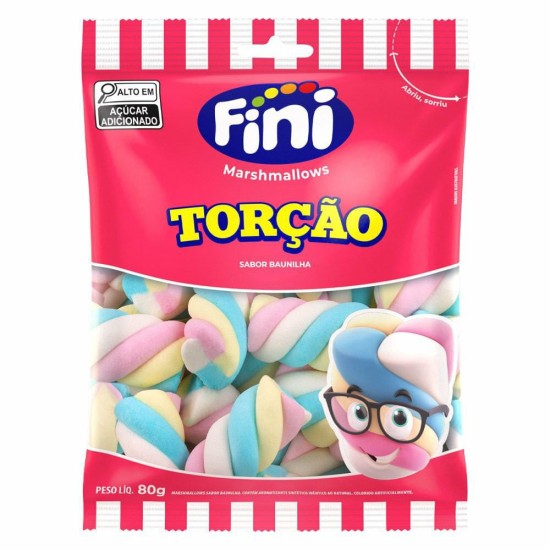 BALA DE GELATINA FINI MARSHMALLOW TORCAO 80G