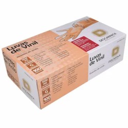 LUVAS DESCARPACK VINIL TAM G SEM PÓ C/100 UN