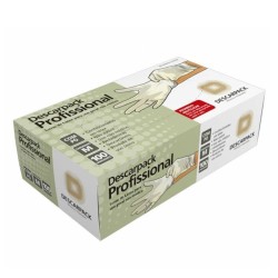 LUVAS DESCARPACK PROF TAM M C/100 UND C/ PO