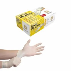 LUVAS DESCARPACK PROF TAM P C/100 UND C/ PO