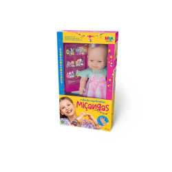 BONECA SAPEKINHA COM MICANGAS