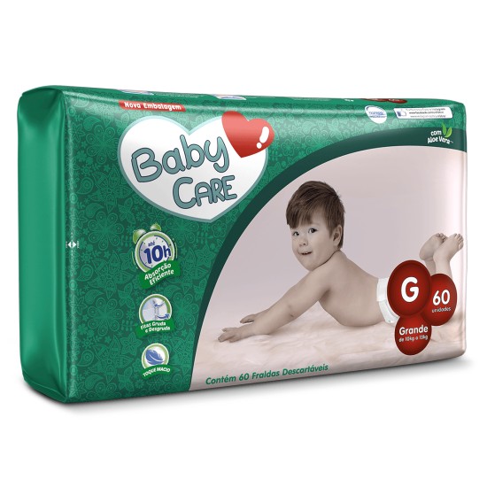FRALDA BABY CARE G C/60UN