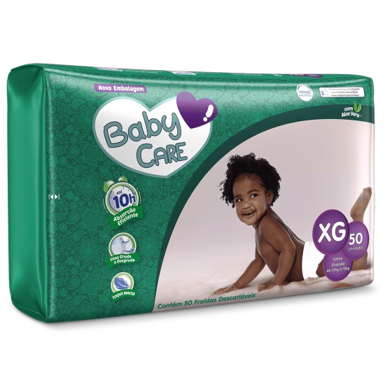 FRALDA BABY CARE XG C/50UN