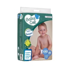 FRALDA BABY CARE XXG C/40UN