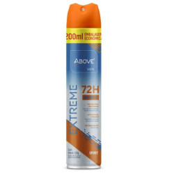 DESODORANTE AEROSOL ABOVE MEN INVISIBLE SPORT 200ML