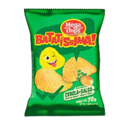 BATATA CHIPS CEBOLA E SALSA 70G