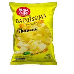 BATATA MEGA CHIPS NATURAL 170G