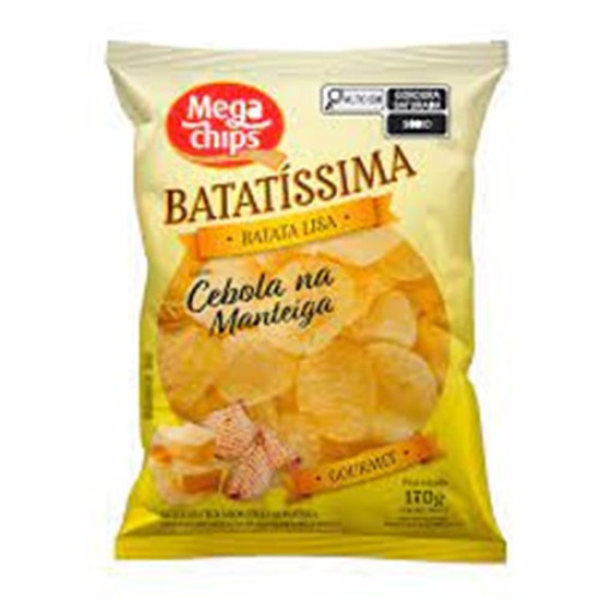 BATATA MEGA CHIPS CEBOLA NA MANTEIGA 170G