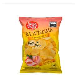 BATATA MEGA CHIPS PEITO DE PERU 170G