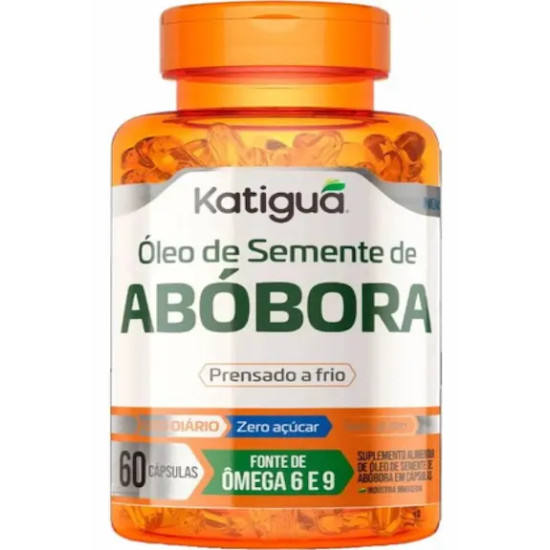 OLEO DE SEMENTE DE ABOBORA 1000G COM 60 CAPSULAS