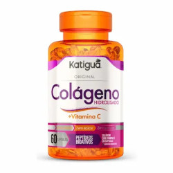 COLAGENO HIDROLISADO 500MG COM 60 CAPSULAS