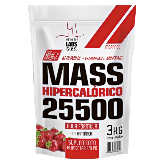 MASS 25550 HEALTH LABSORVENTE MORANGO 3KG
