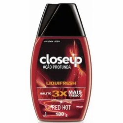 CREME DENTAL CLOSE UP LIQUIFRESH RESCOVA DENTAL HOT 100G